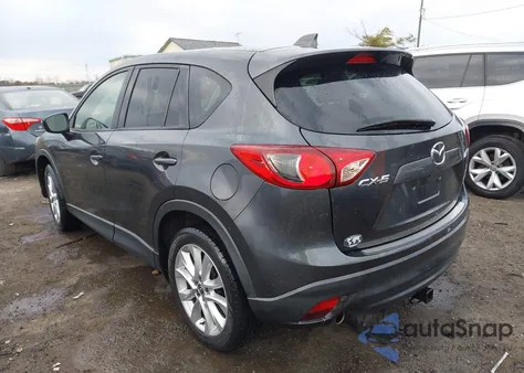 2015 Mazda Cx-5 Grand Touring из США, поврежденный, VIN JM3KE2DY7F0509654